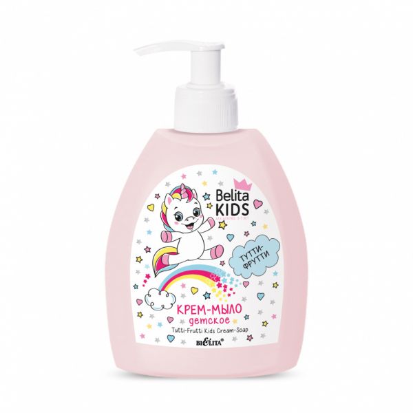 Belita Kids For Girls 3-7 years old Tutti-Frutti Cream-Soap 300ml